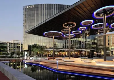a rendering of a building with a pool in front of it at Matrix by Smart City Stays in Cape Town