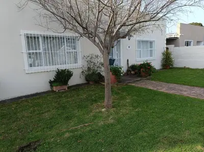 a tree in the yard of a house at Out of Africa in Sandbaai, Hermanus in Hermanus