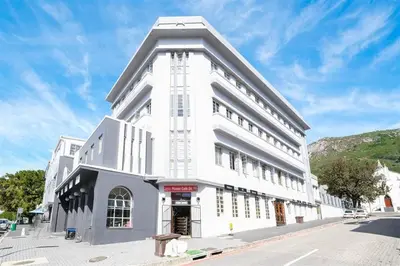 a large white building on the side of a street at 505 La Roche, Paarl in Paarl
