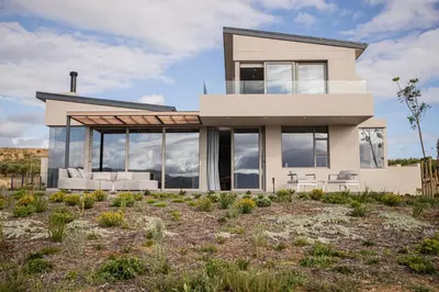 a rendering of a house in the desert at Benguela Cove - Milk and Honey in Hermanus