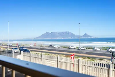 a view of a freeway with cars on the road at Witsand 102 in Bloubergstrand