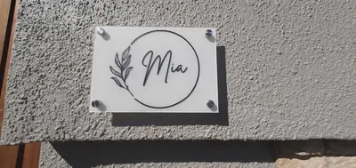 a sign on the side of a building at 1 On Sonnet Unit Mia in Cape Town