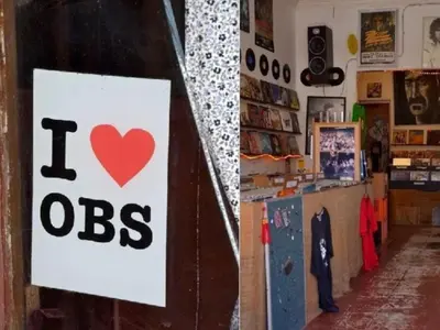 a sign that says i love ods on a door in a store at Obs Centre Luxe Loft in Cape Town