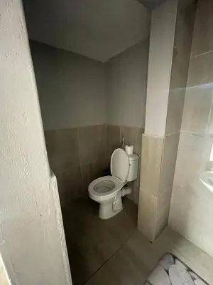 a bathroom with a toilet and a sink at Ayan Contractors & Student Accommodation in Avondale