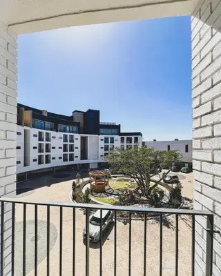 a view from the balcony of a building at Grace On Park by Dajosha in Cape Town