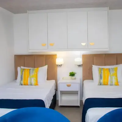 Optimum Stay Self Catering Accommodation - Twin Room 2 Single Beds