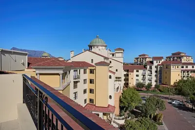a view from the balcony of a building at 8 Sleeper Luxury Duplex Penthouse in Cape Town