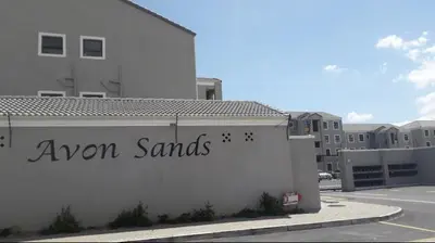 a white wall with a sign that reads unnamed sands at Avon Sand in Cape Town