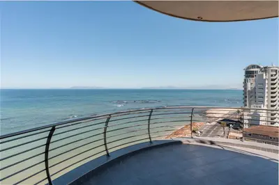 a view of the ocean from the balcony of a cruise ship at 903 Atlantica in Strand