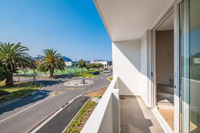 a view of a street from a building at Oakwood Hermanus in Hermanus