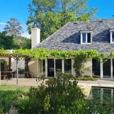 Tranquil Stylish Home with Nature Pool near Reserve