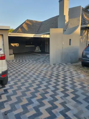 a house with a car parked in a driveway at Ludinz Self Catering Accommodation in Avondale