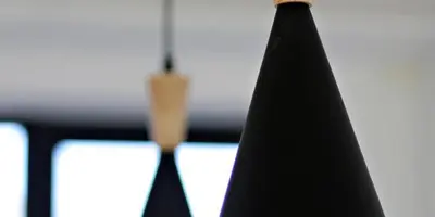 a close up of a pair of black needles at Gite in Franschhoek