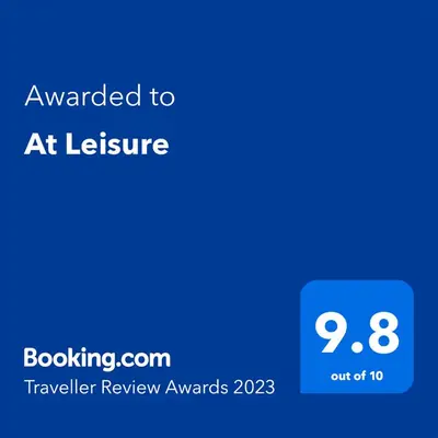 a screenshot of a phone with the text awarded to at leisure at At Leisure in Worcester