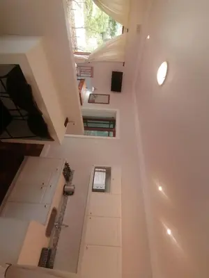 an overhead view of a staircase in a house at Beulah Lodge in Cape Town